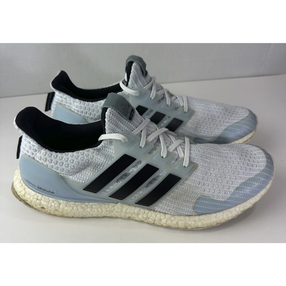 *Flaw Adidas UltraBoost 4.0 White Walkers Game of Thrones Sneakers Men's Size 13 - Picture 6 of 16